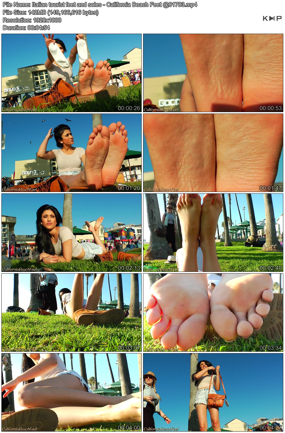 Italian tourist feet and soles - California Beach Feet @01783.JPG