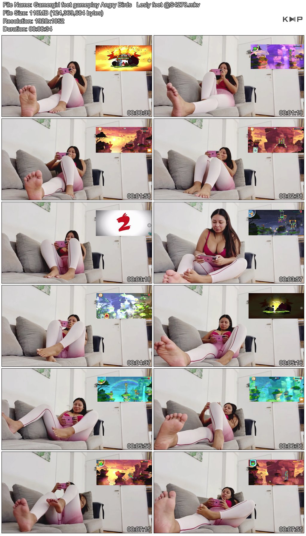 Gamergirl feet gameplay Angry Birds   Lesly feet @S4278.JPG