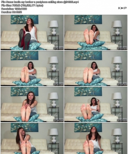 kaelin my brother a pantyhose sniffing slave