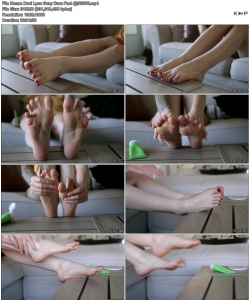 Dani Lynn Sexy Bare Feet